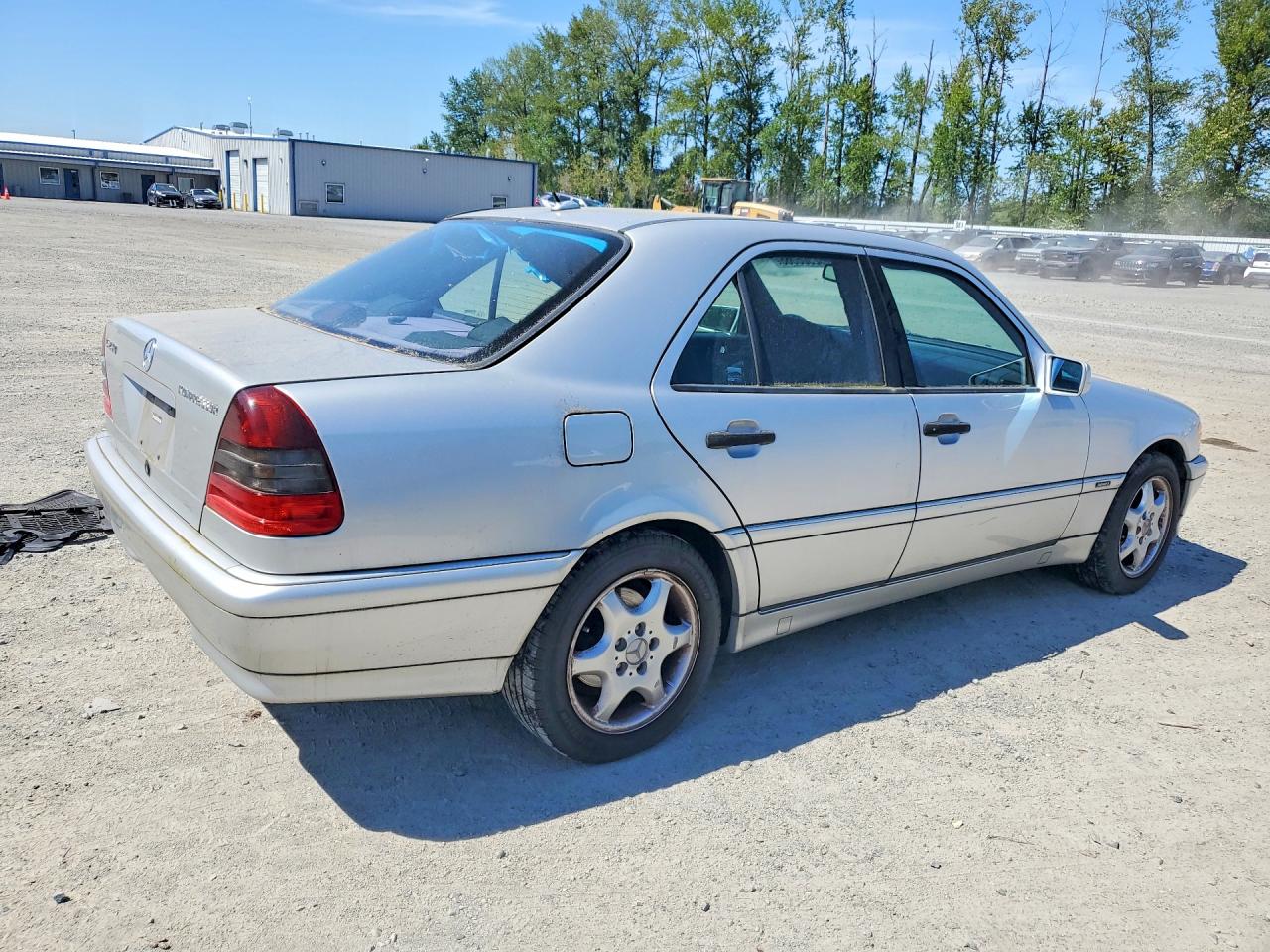 2000 Mercedes-benz C 230 Silver vin: WDBHA24G6YA829727