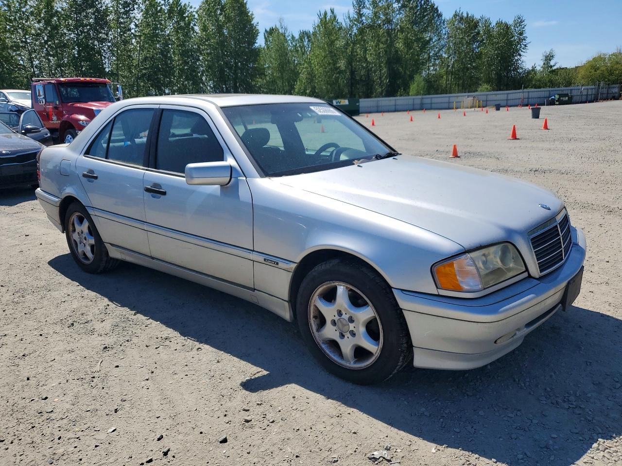 2000 Mercedes-benz C 230 Silver vin: WDBHA24G6YA829727