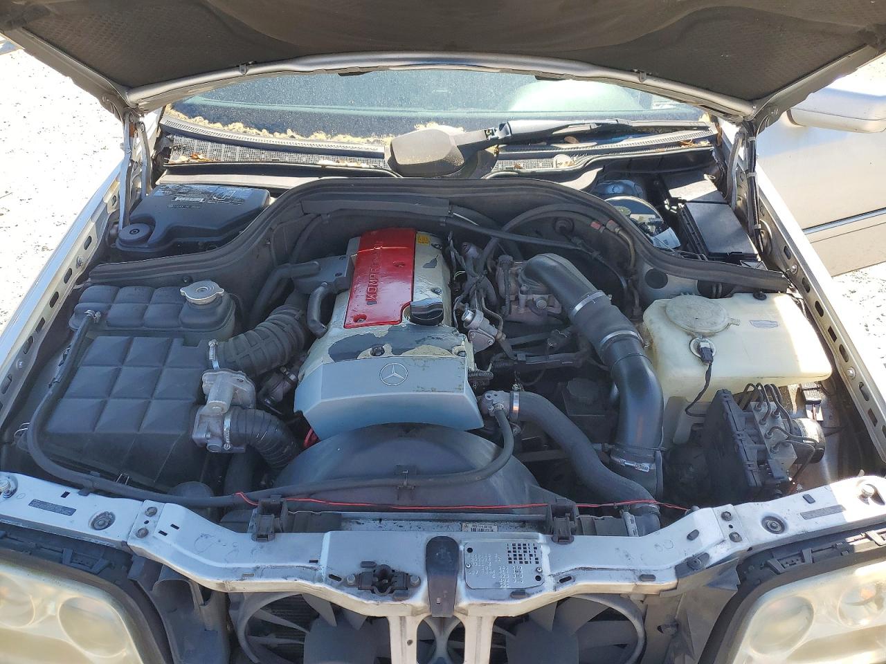 2000 Mercedes-benz C 230 Silver vin: WDBHA24G6YA829727