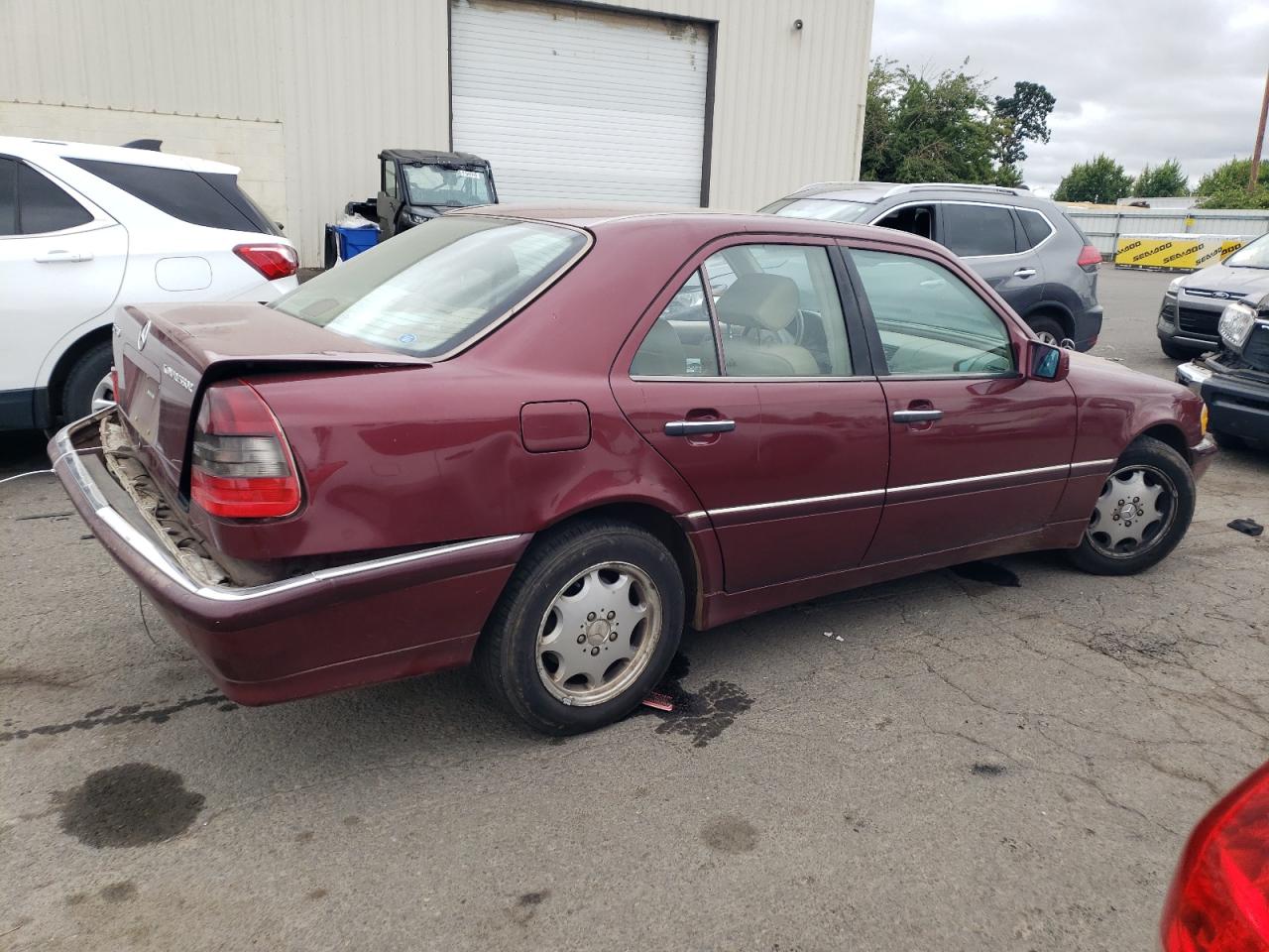1999 Mercedes-benz C 230 Бордовый vin: WDBHA24G7XA659733