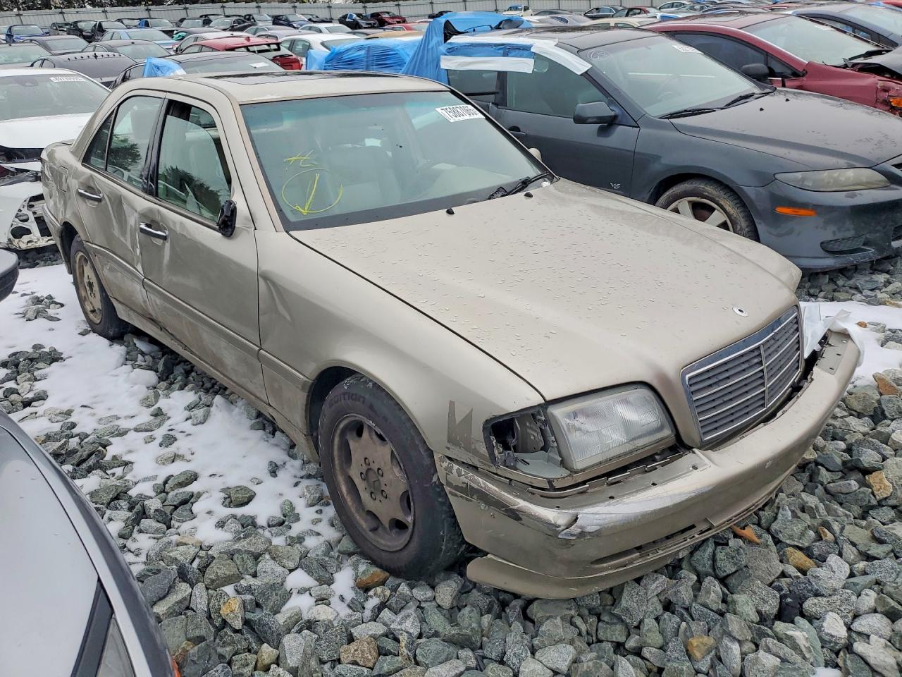 1999 Mercedes-benz C 230 Золотой vin: WDBHA24G7XA746712