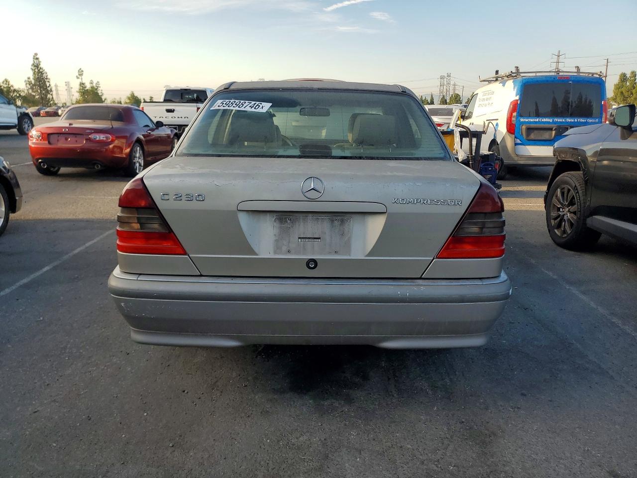 1999 Mercedes-benz C 230 Beige vin: WDBHA24G8XA758951