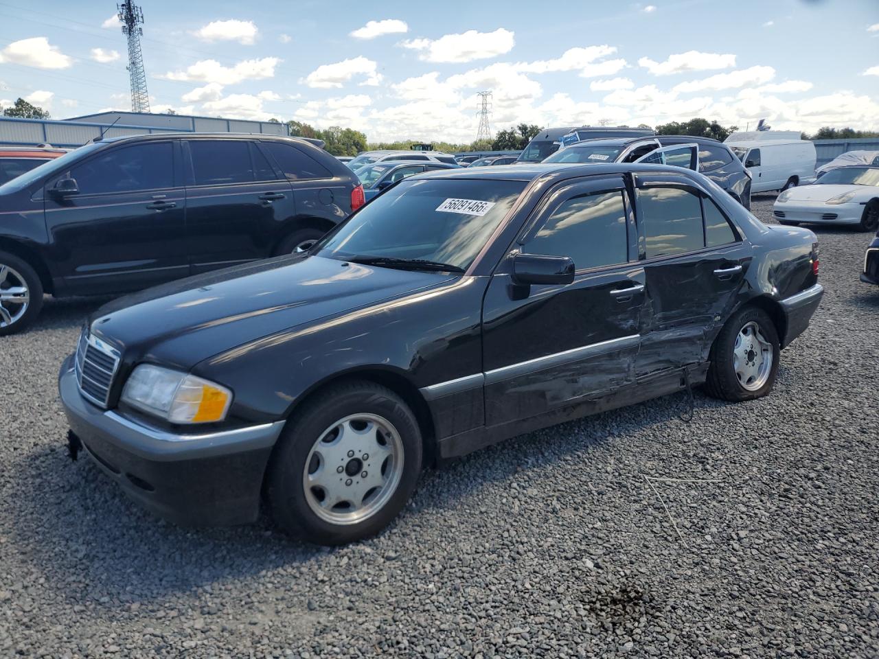 1999 Mercedes-benz C 230 Black vin: WDBHA24G9XA685508