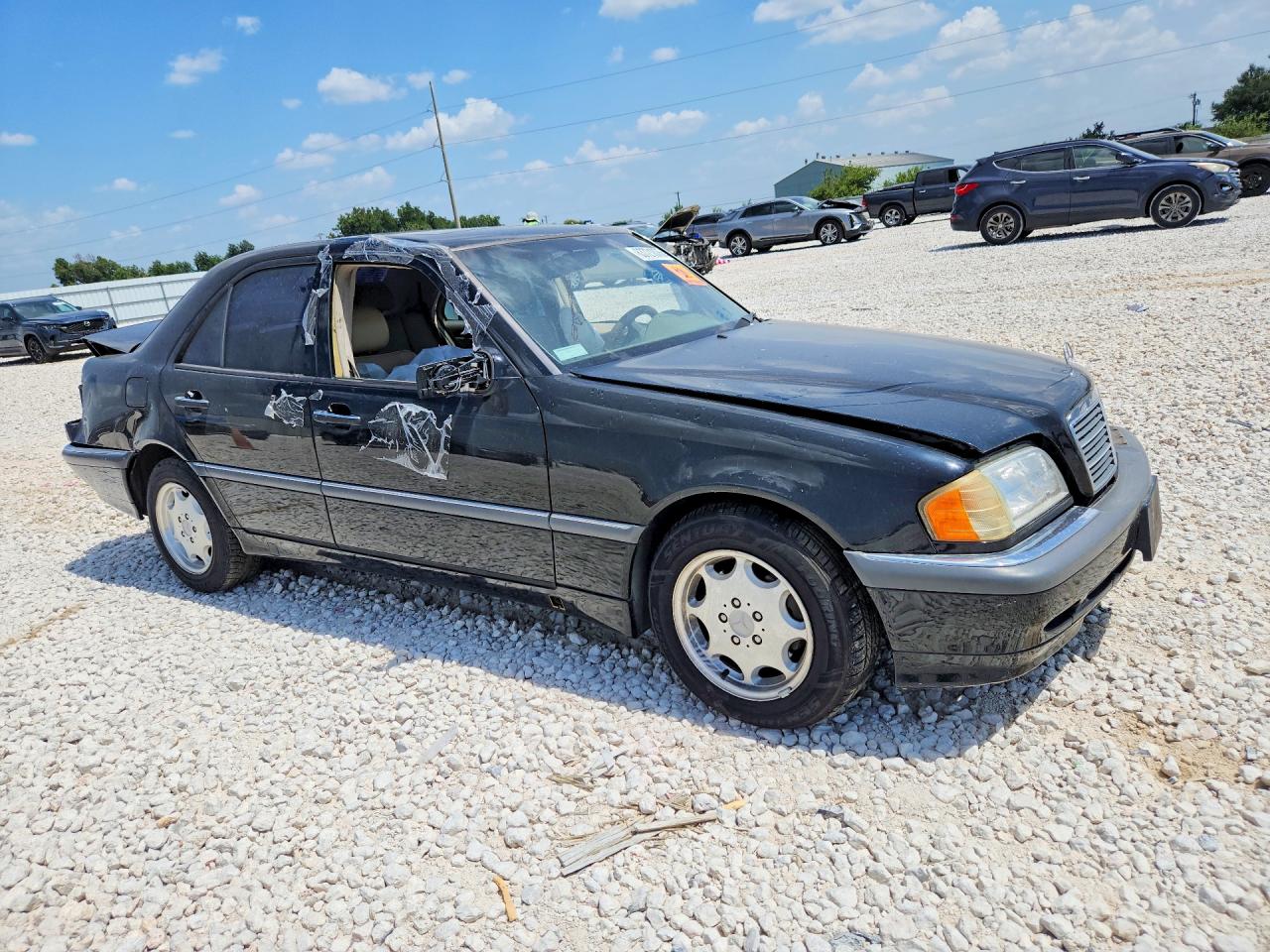 1999 Mercedes-benz C 230 Черный vin: WDBHA24G9XA728910