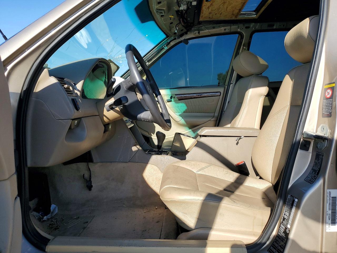 2000 Mercedes-benz C 230 Beige vin: WDBHA24GXYA852329