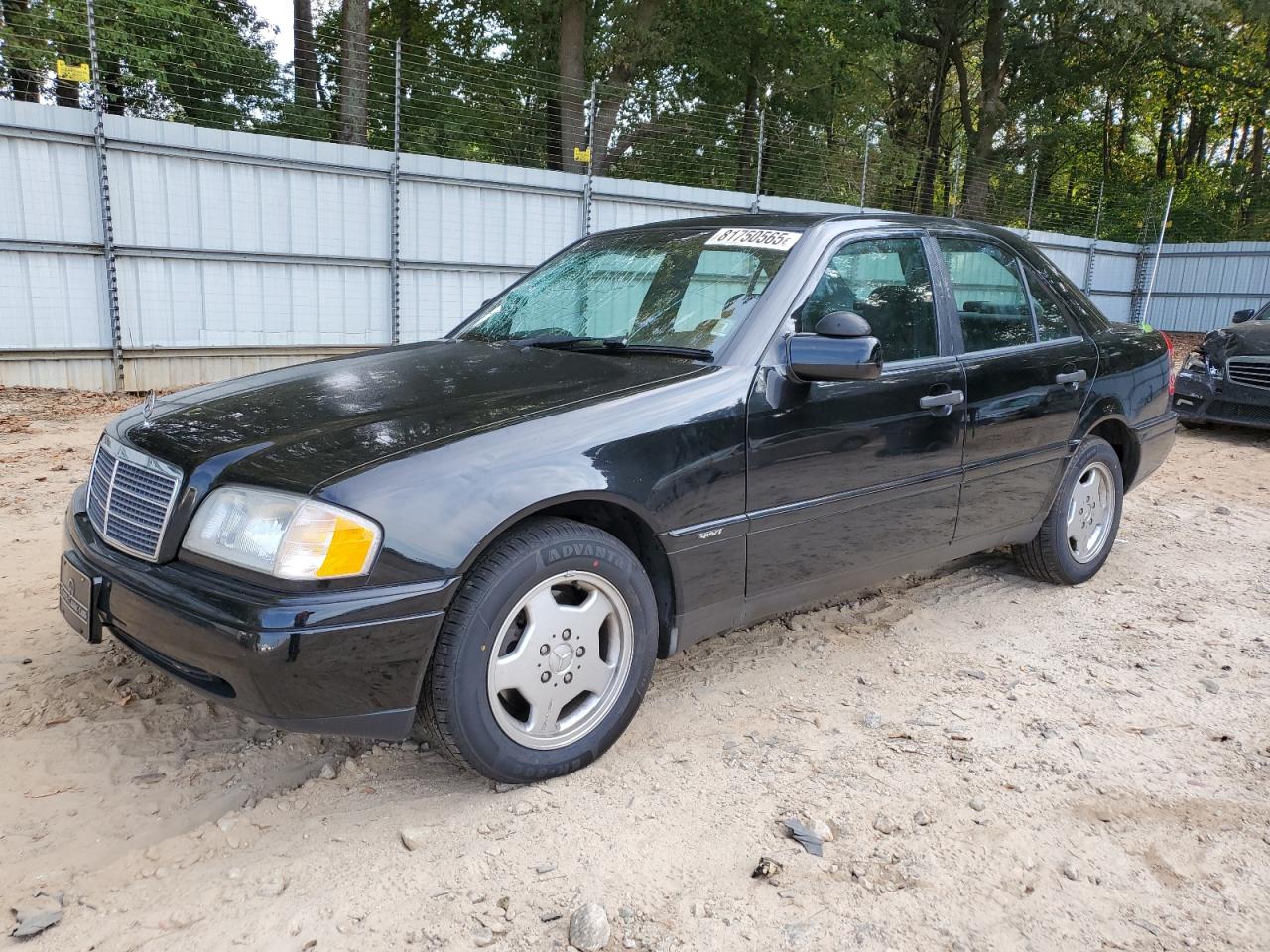1996 Mercedes-benz C 280 Black vin: WDBHA28E0TF394479