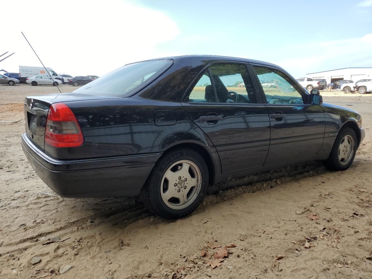 1996 Mercedes-benz C 280 Black vin: WDBHA28E0TF394479