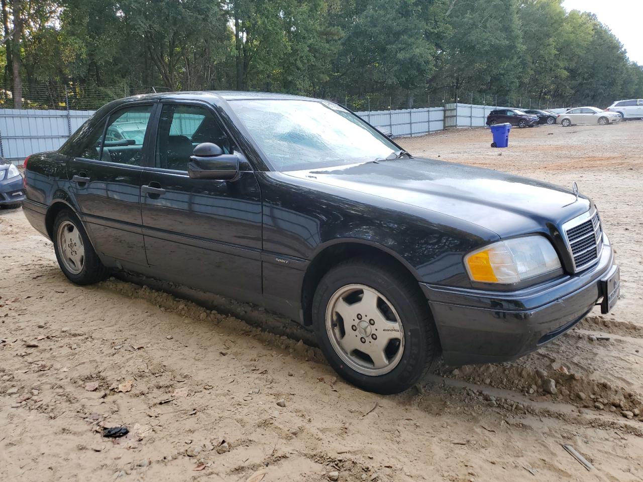1996 Mercedes-benz C 280 Black vin: WDBHA28E0TF394479