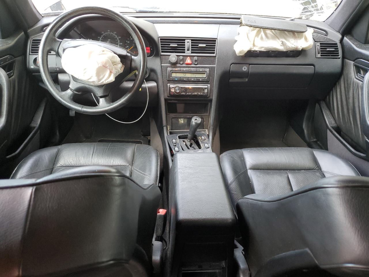 1996 Mercedes-benz C 280 Black vin: WDBHA28E0TF394479