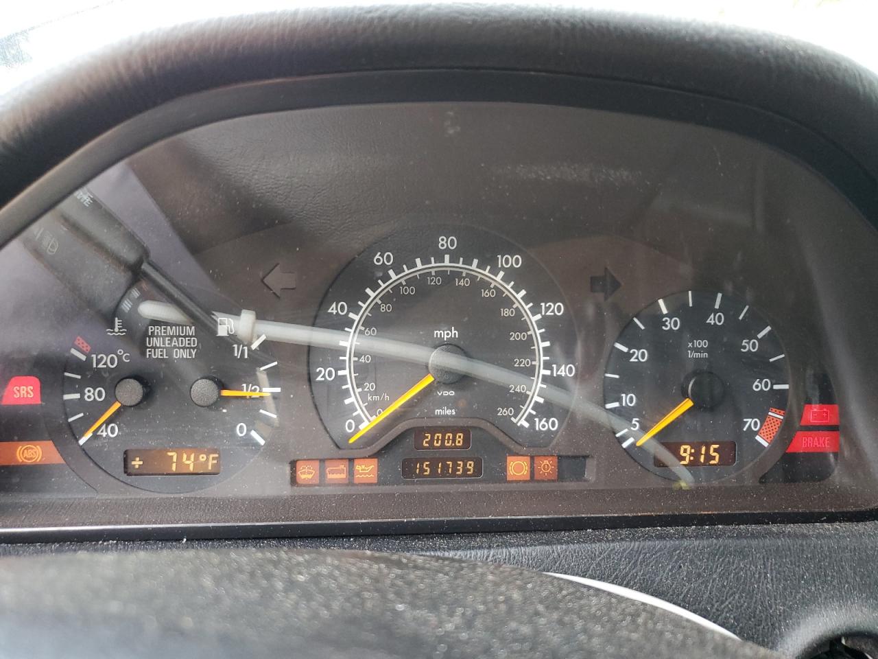 1996 Mercedes-benz C 280 Black vin: WDBHA28E0TF394479