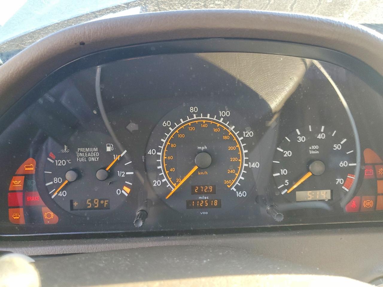 1994 Mercedes-benz C 280 Blue vin: WDBHA28E1RF065895