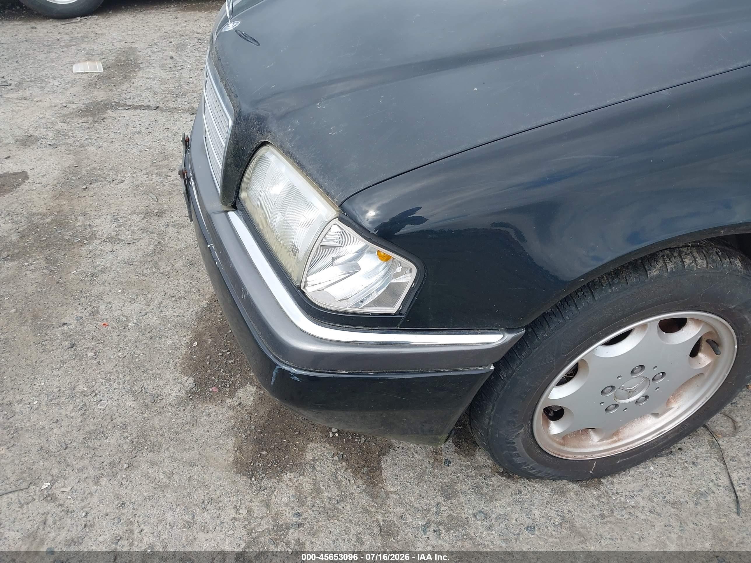 1997 Mercedes-benz C 280   Black vin: WDBHA28E2VF503883