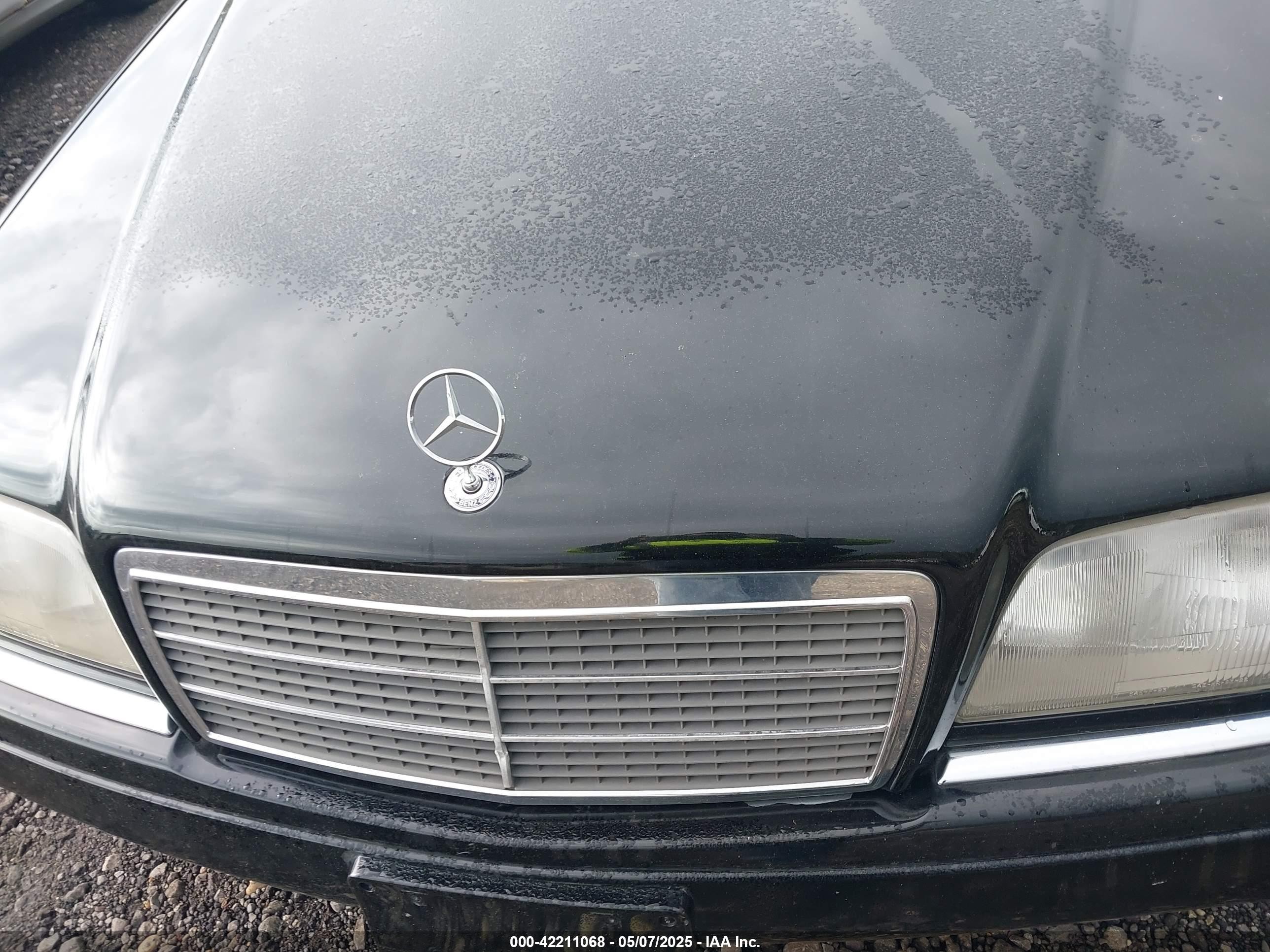 1994 Mercedes-benz C 280 Black vin: WDBHA28E3RF037547