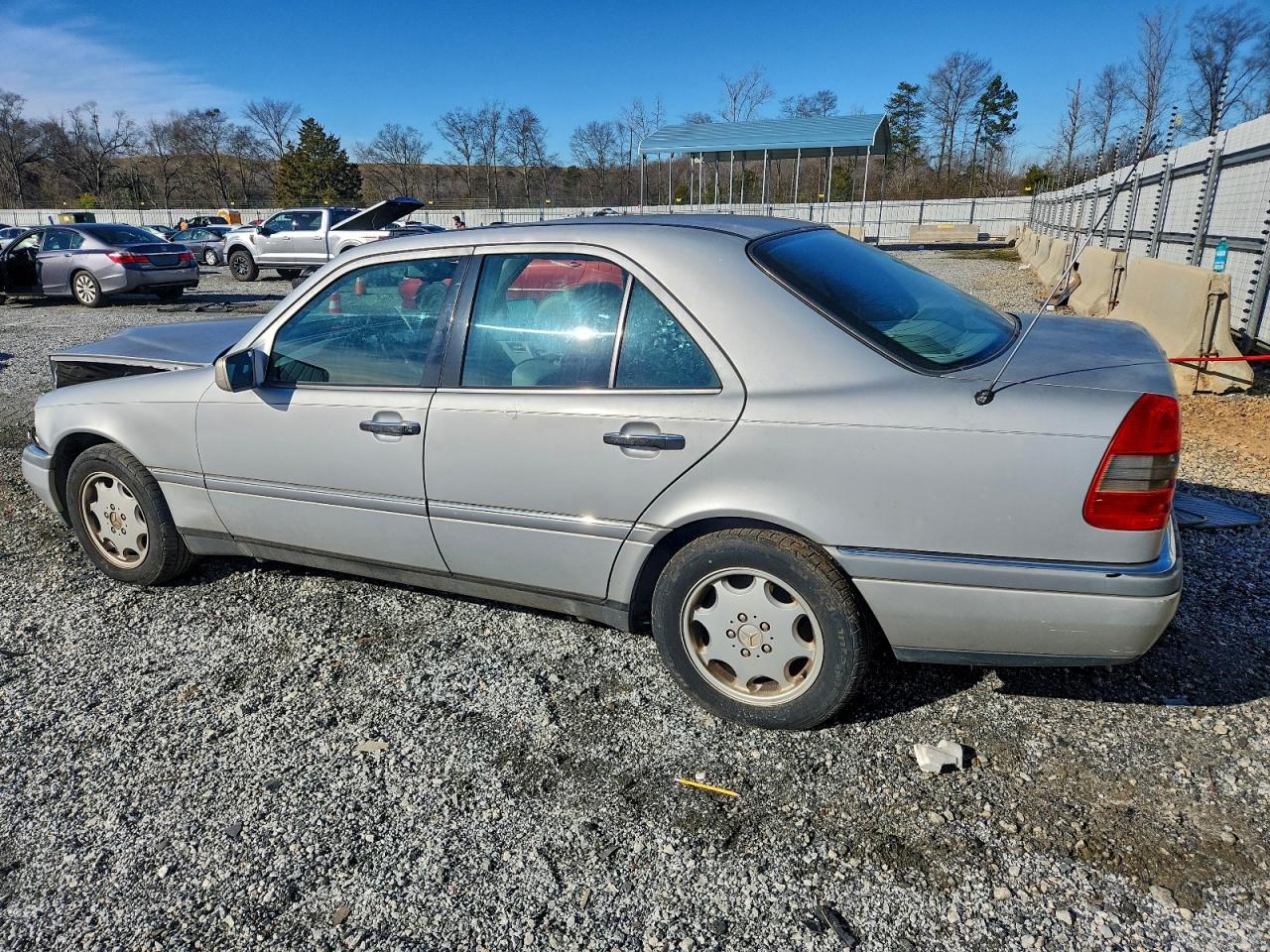 1997 Mercedes-benz C 280 Silver vin: WDBHA28E3VF475124
