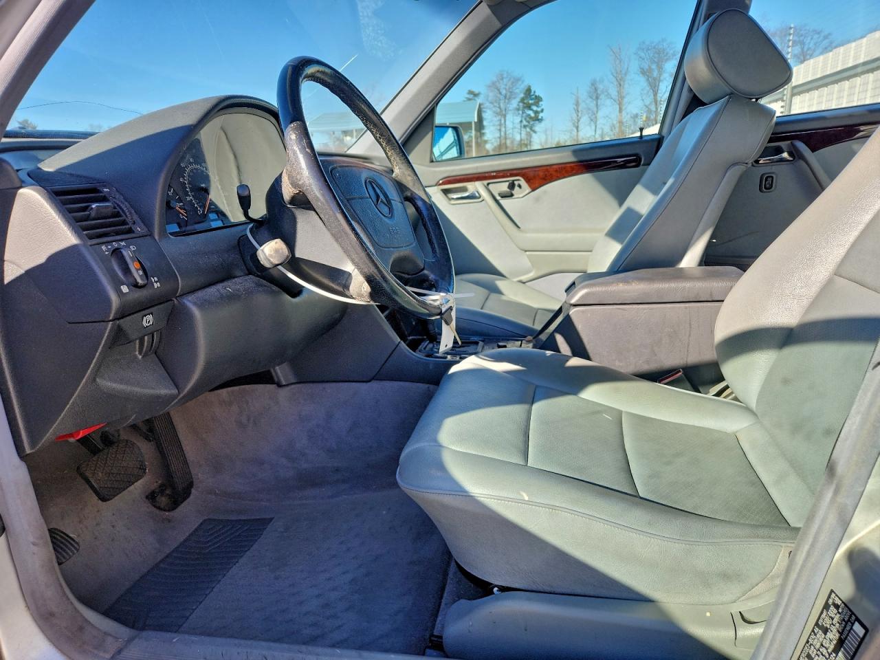 1997 Mercedes-benz C 280 Silver vin: WDBHA28E3VF475124