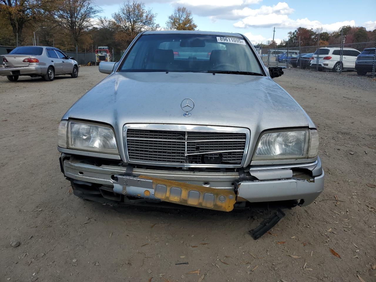 1994 Mercedes-benz C 280 Silver vin: WDBHA28E4RF011667