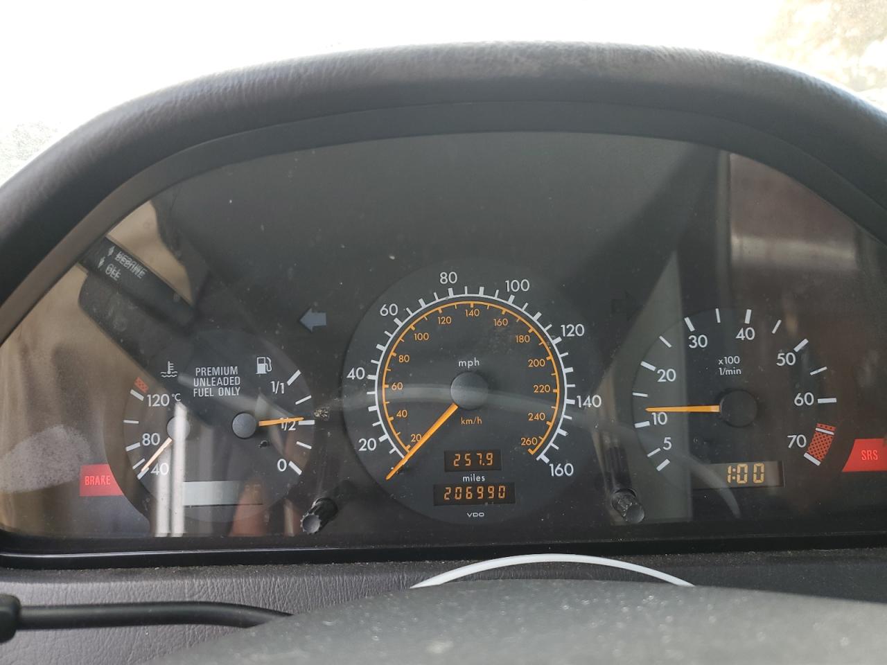 1994 Mercedes-benz C 280 Silver vin: WDBHA28E4RF011667