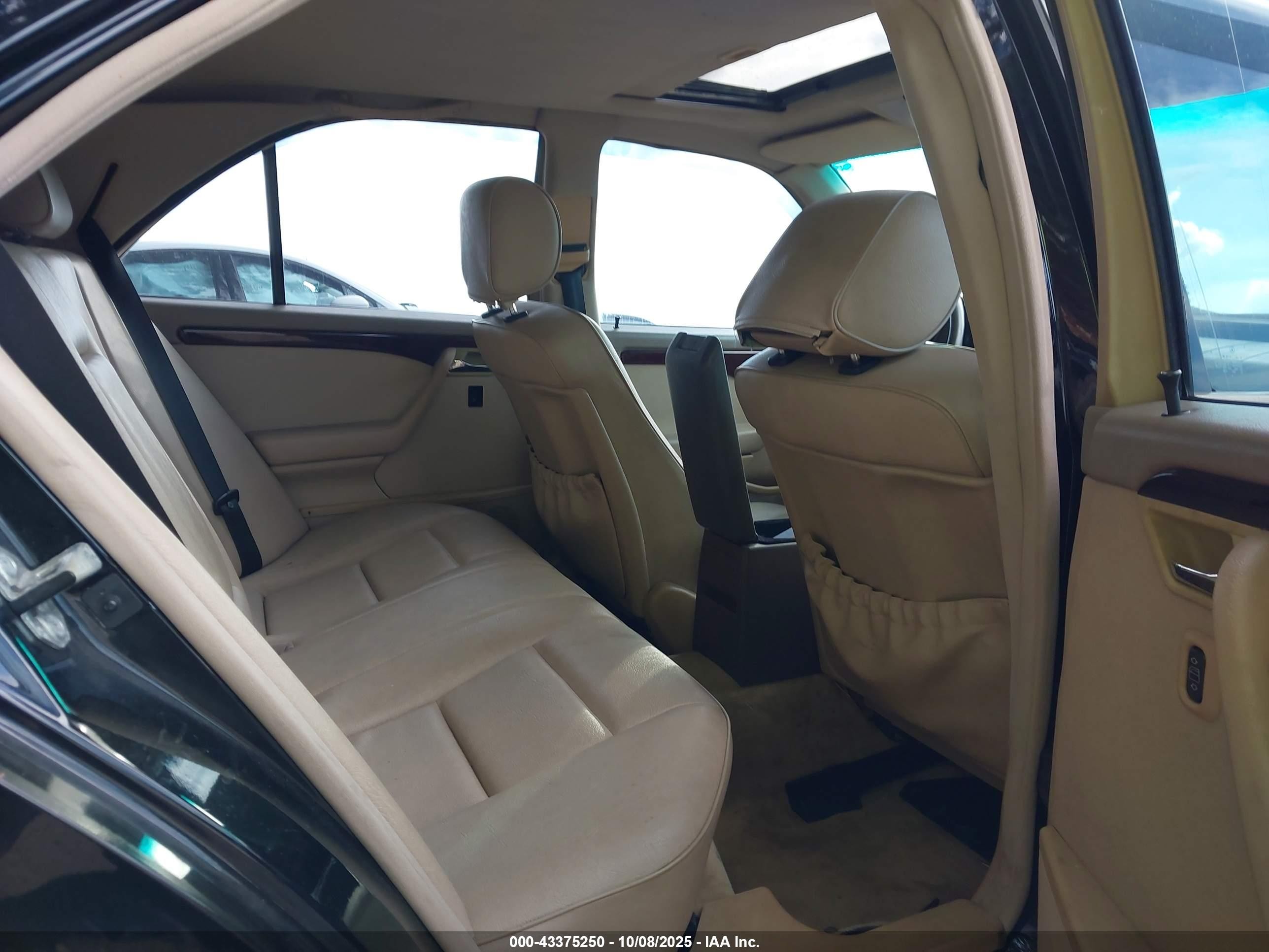 1996 Mercedes-benz C 280 Black vin: WDBHA28E4TF380228