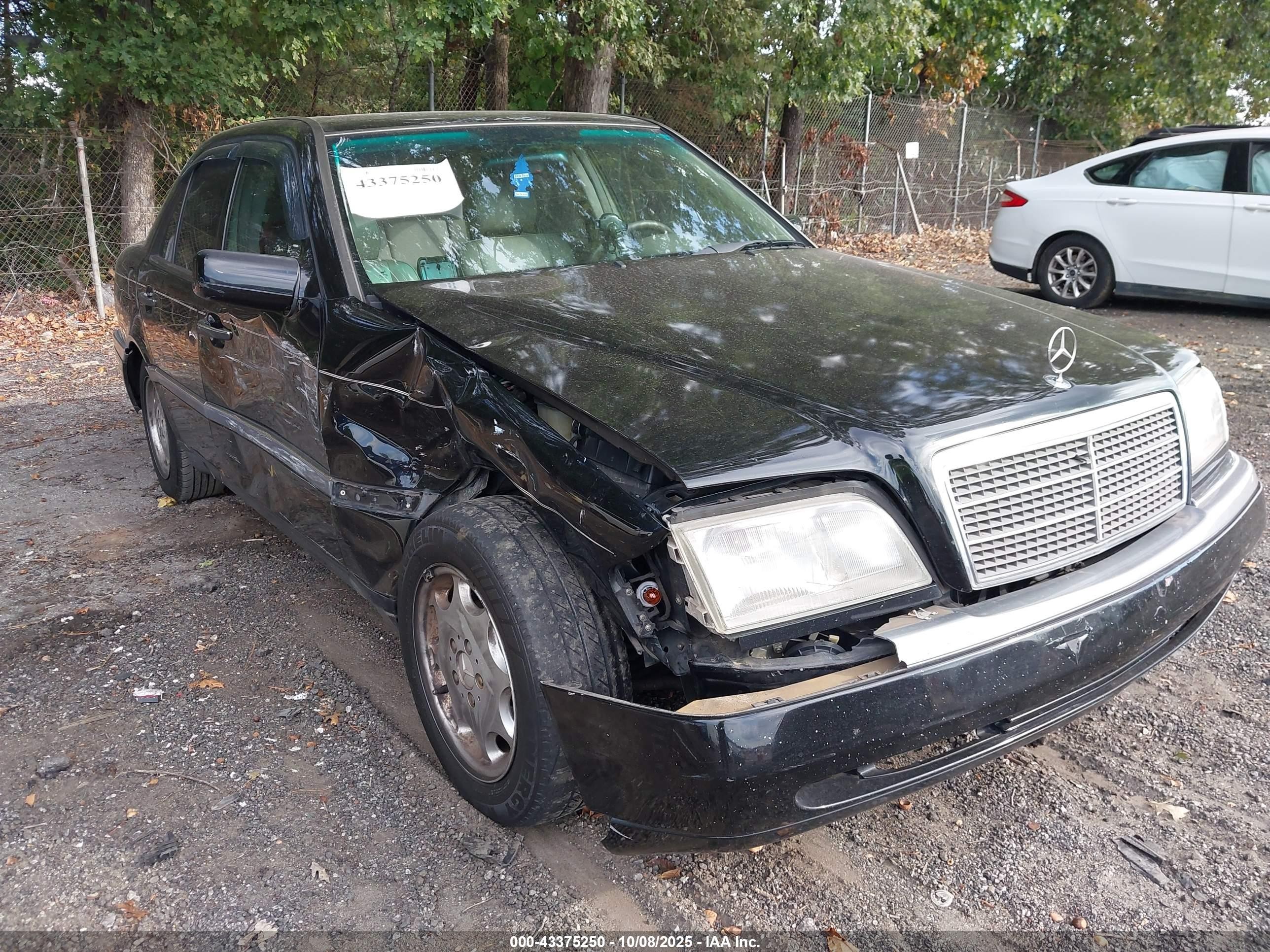 1996 Mercedes-benz C 280 Black vin: WDBHA28E4TF380228