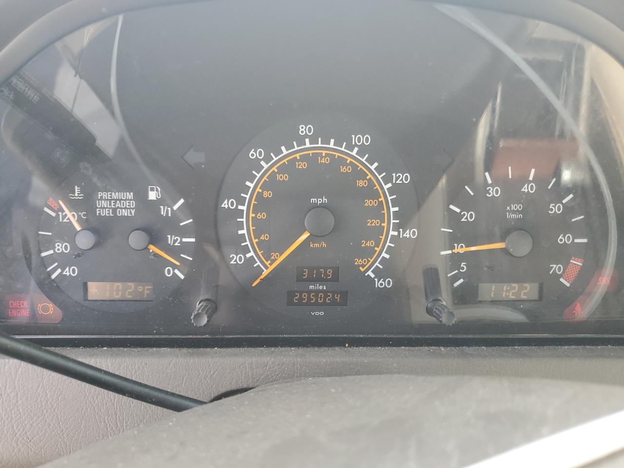 1994 Mercedes-benz C 280 Green vin: WDBHA28E5RF027599