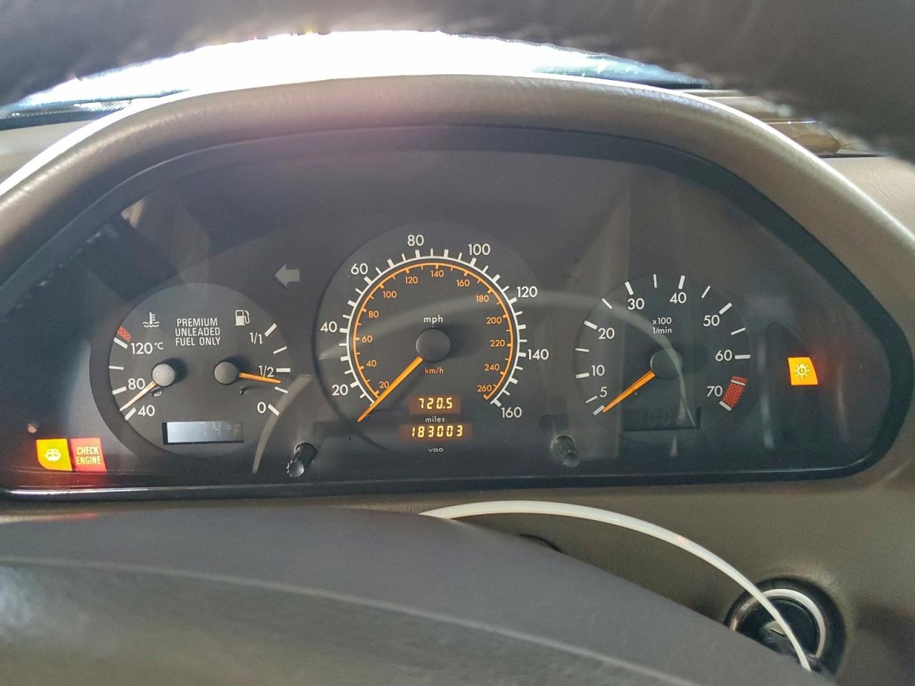 1994 Mercedes-benz C 280 White vin: WDBHA28E6RF098536
