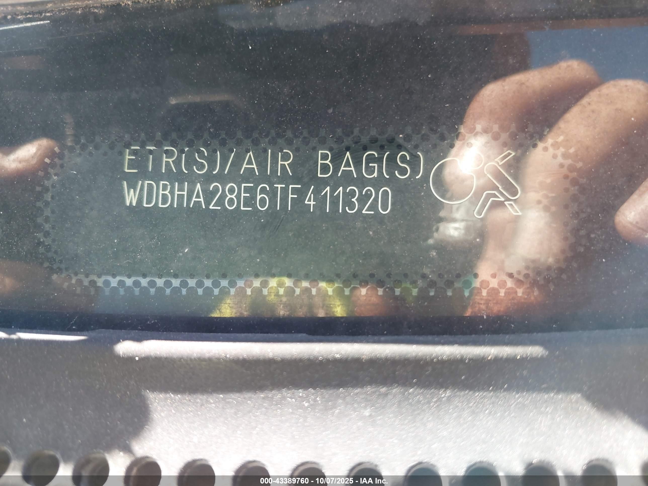 1996 Mercedes-benz C 280 Gold vin: WDBHA28E6TF411320
