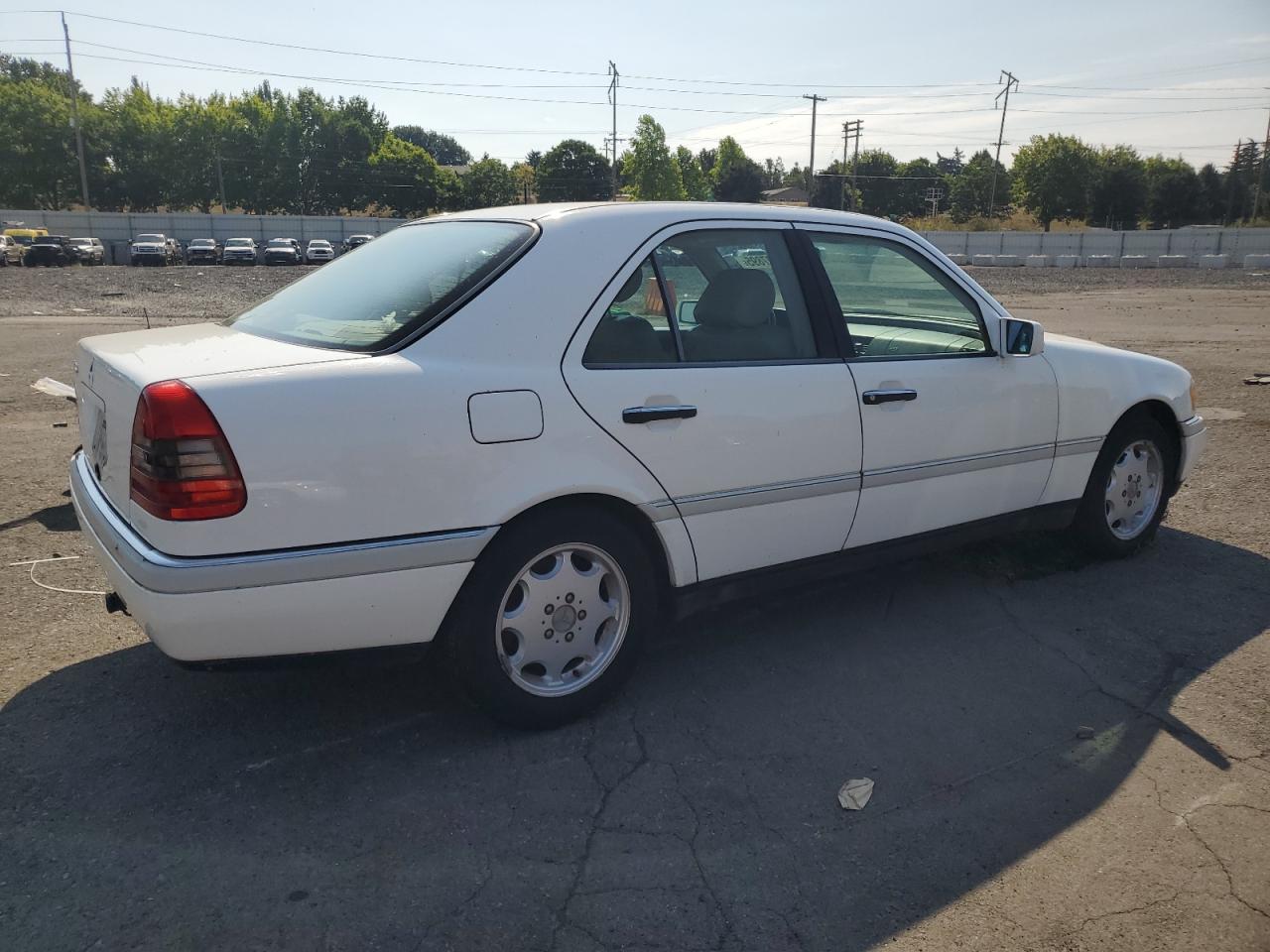 1997 Mercedes-benz C 280 Белый vin: WDBHA28E6VF579607