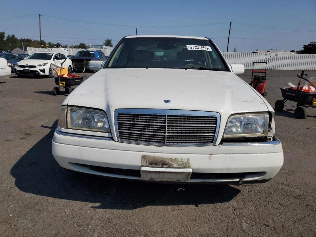 1997 Mercedes-benz C 280 Белый vin: WDBHA28E6VF579607
