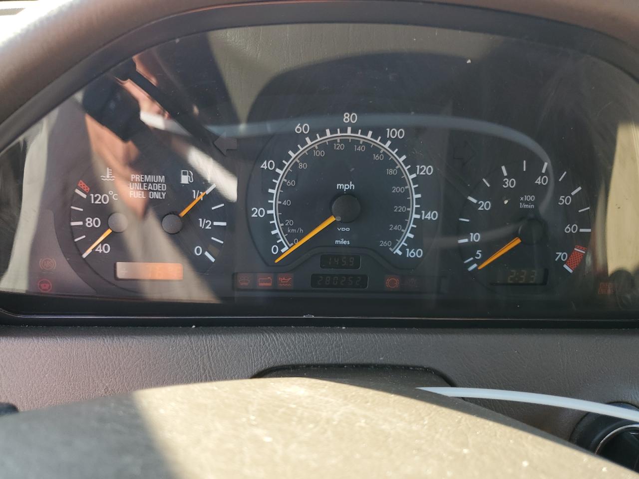 1997 Mercedes-benz C 280 Белый vin: WDBHA28E6VF579607