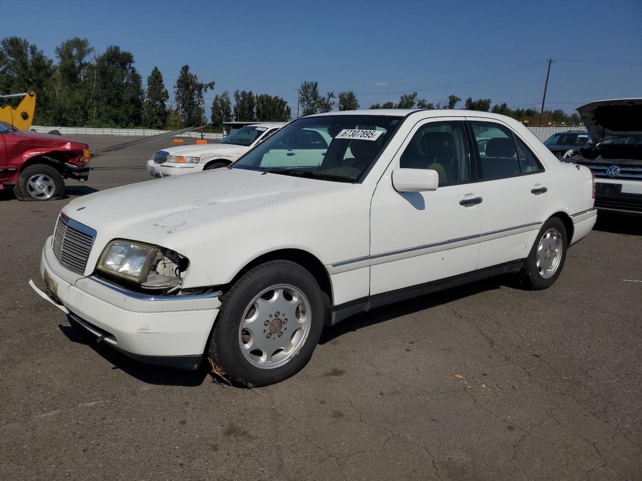1997 Mercedes-benz C 280 Белый vin: WDBHA28E6VF579607