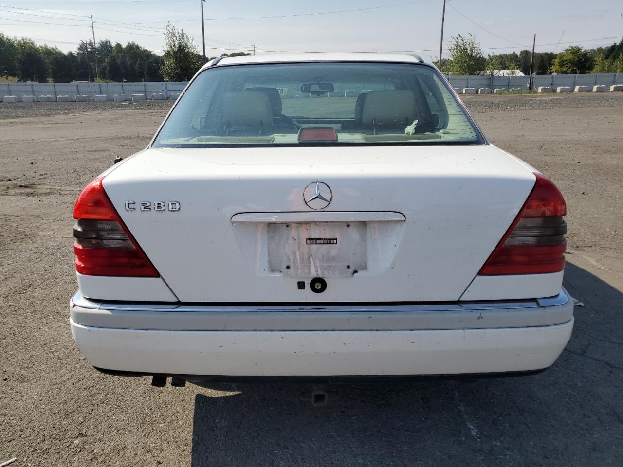 1997 Mercedes-benz C 280 Белый vin: WDBHA28E6VF579607