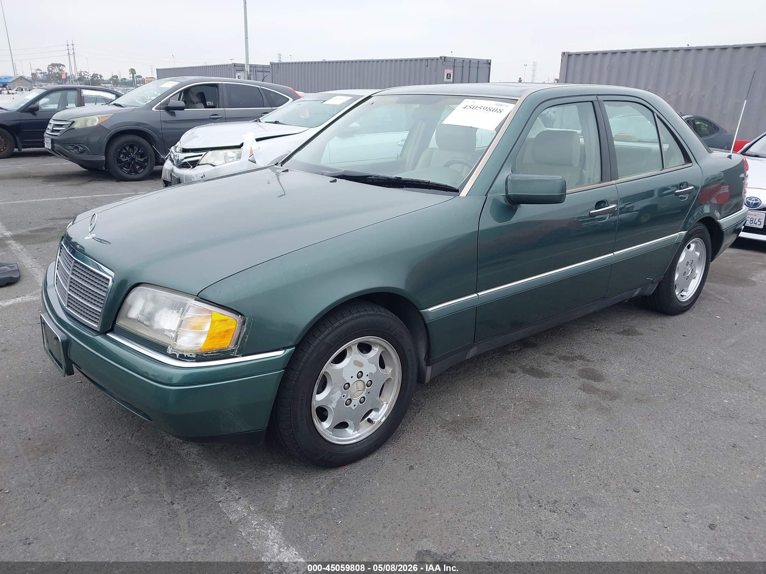 1994 Mercedes-benz C 280 Green vin: WDBHA28E7RF092132