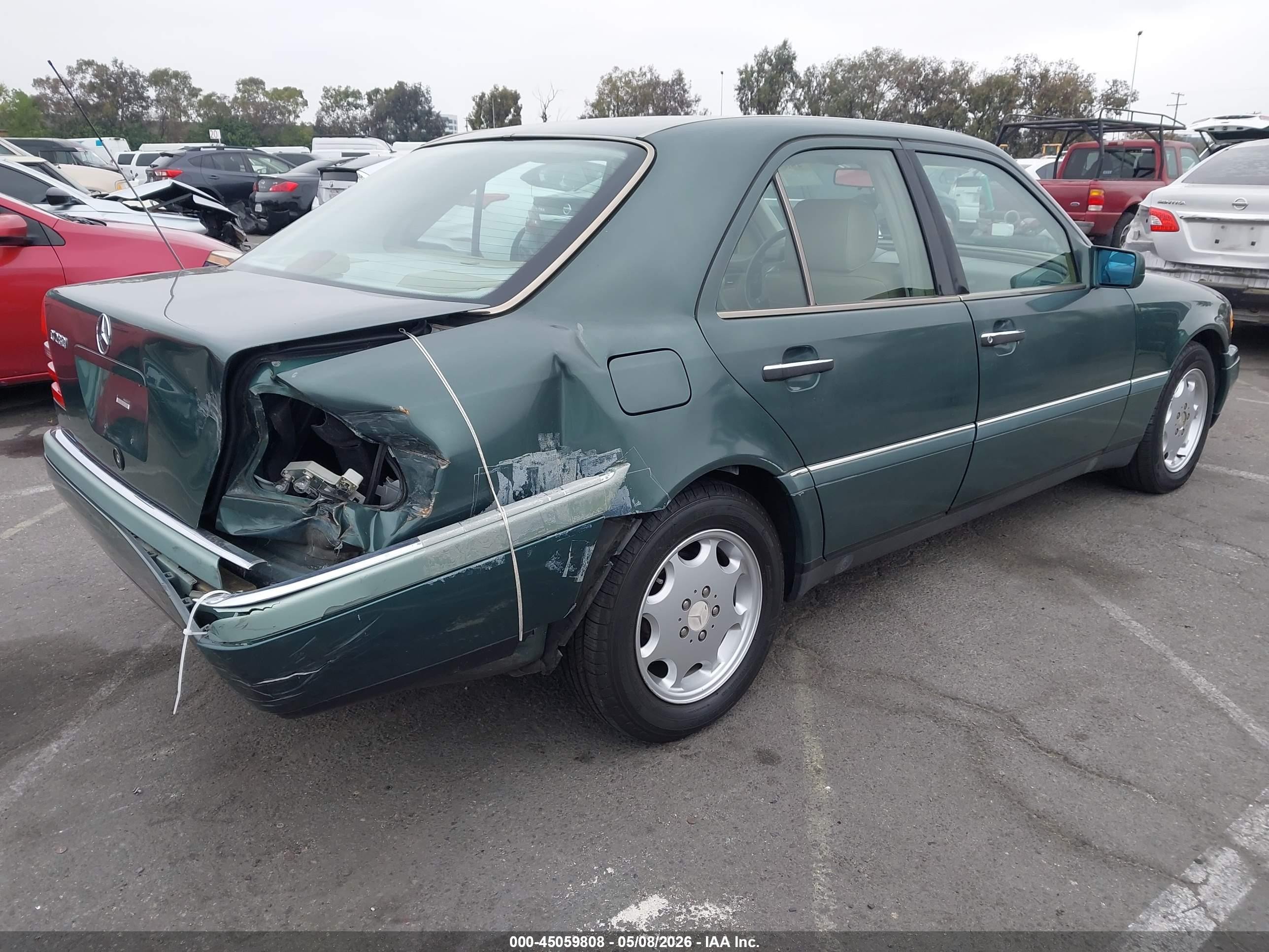 1994 Mercedes-benz C 280 Green vin: WDBHA28E7RF092132