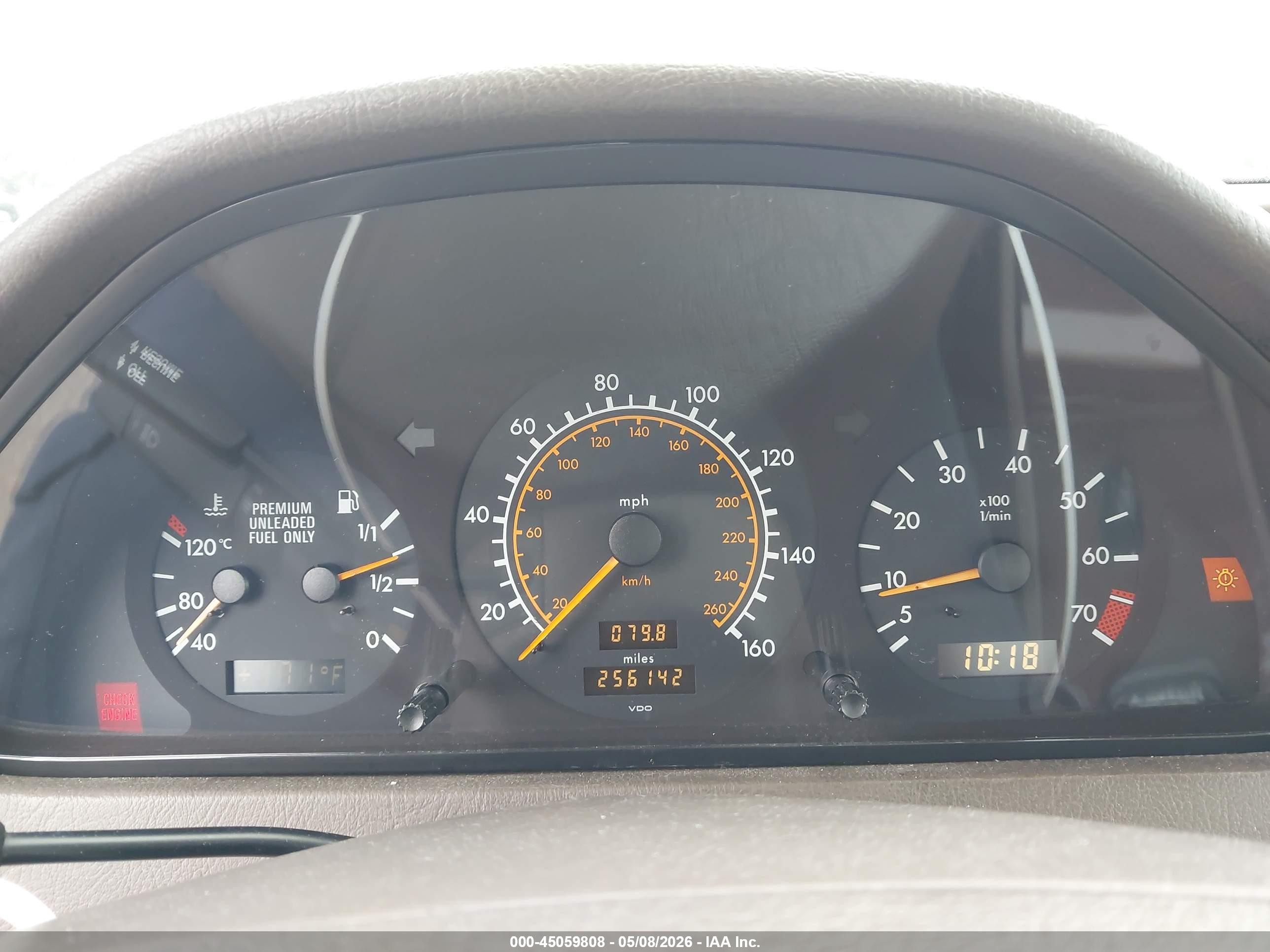 1994 Mercedes-benz C 280 Green vin: WDBHA28E7RF092132