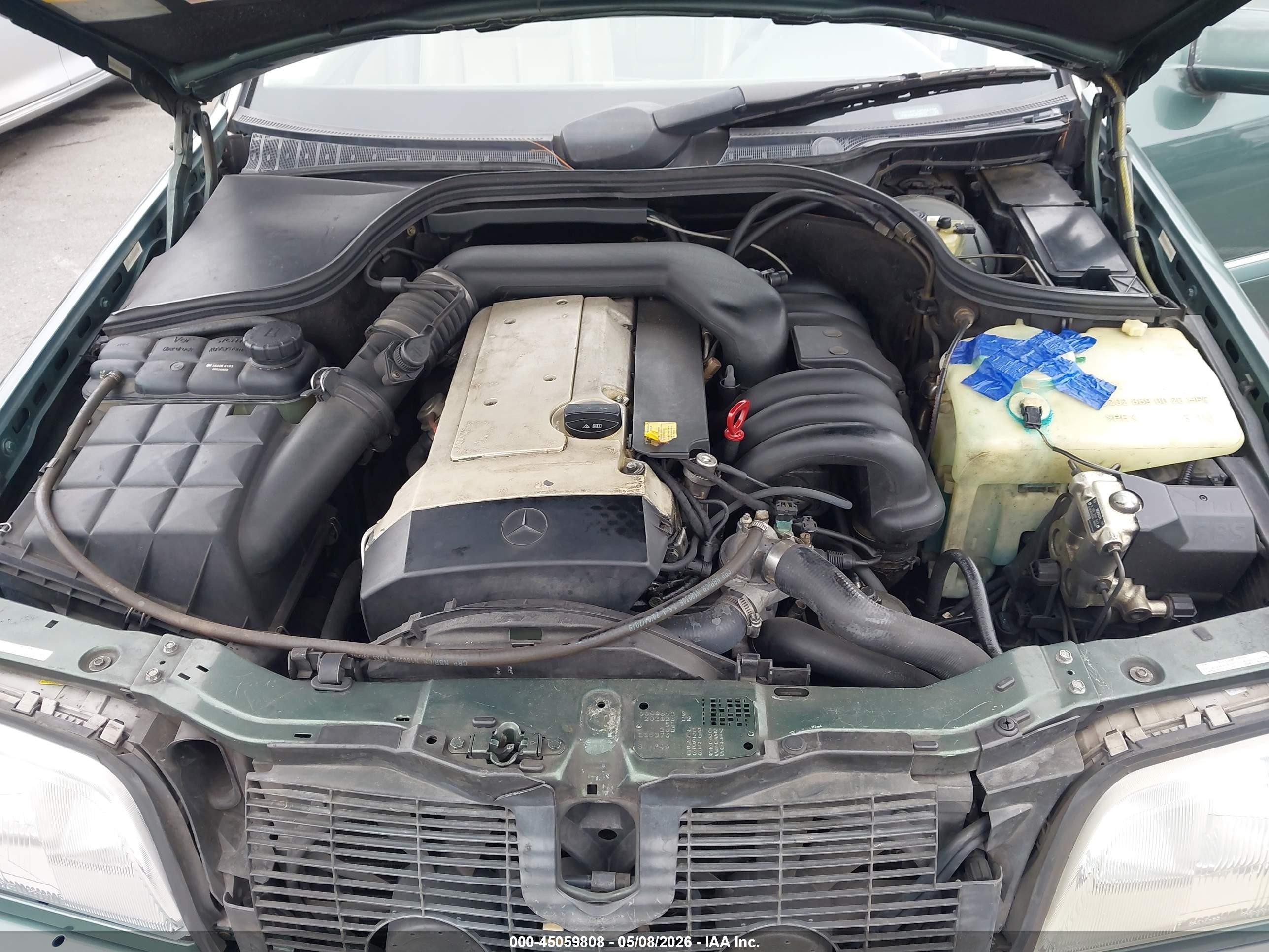 1994 Mercedes-benz C 280 Green vin: WDBHA28E7RF092132