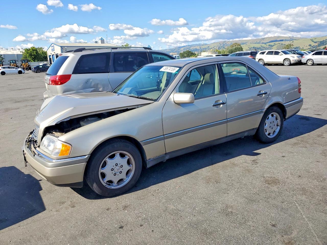 1996 Mercedes-benz C 280 Cream vin: WDBHA28E7TF333825