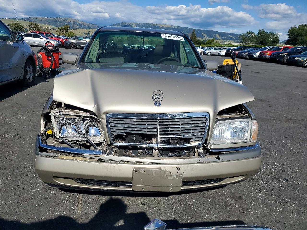 1996 Mercedes-benz C 280 Cream vin: WDBHA28E7TF333825