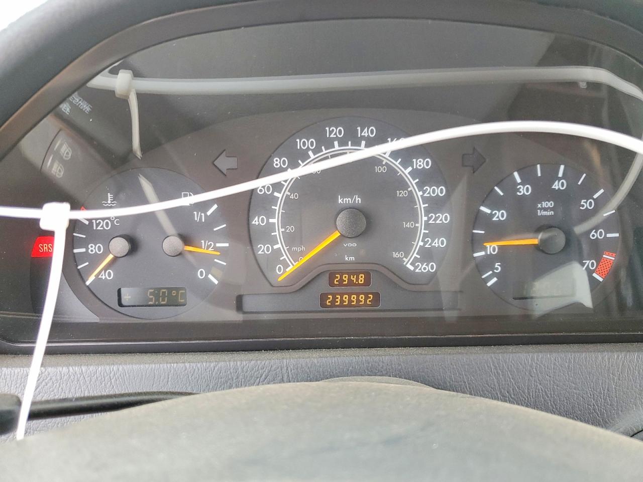 1997 Mercedes-benz C 280 Синий vin: WDBHA28E7VF588607