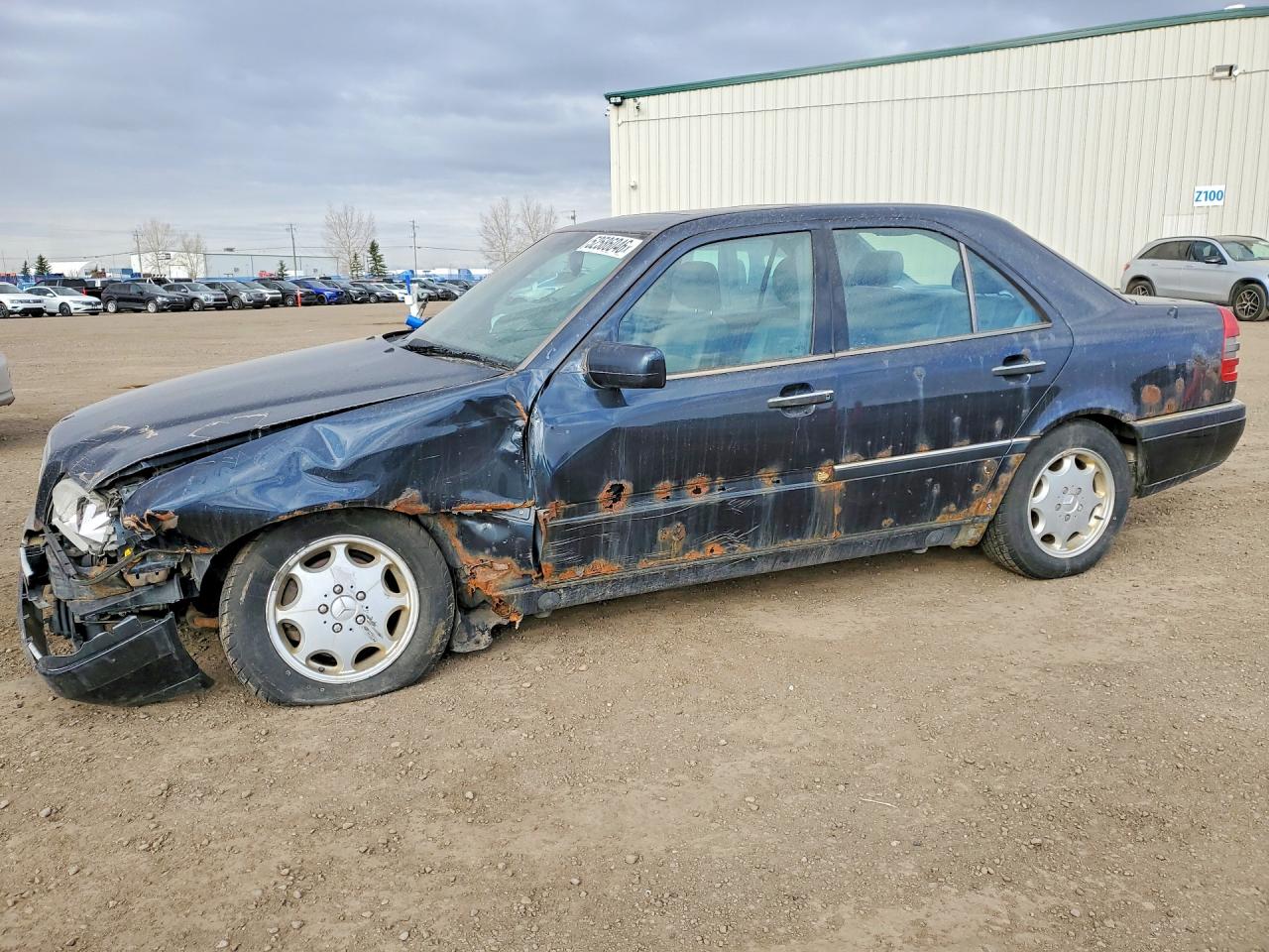 1997 Mercedes-benz C 280 Синий vin: WDBHA28E7VF588607