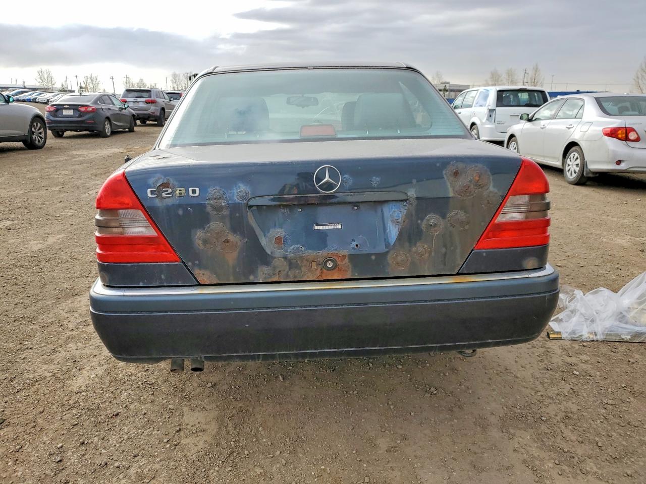 1997 Mercedes-benz C 280 Синий vin: WDBHA28E7VF588607
