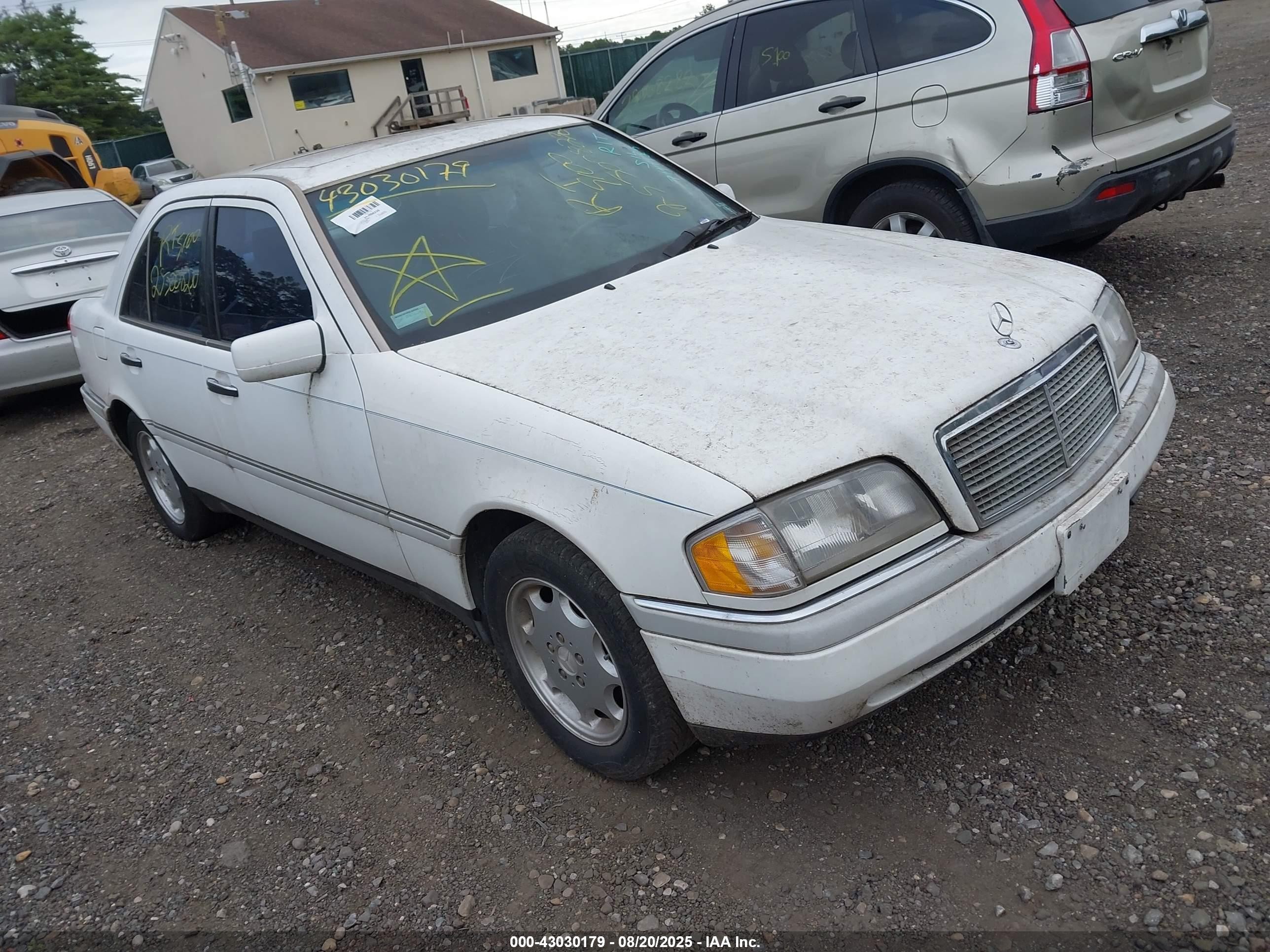 1994 Mercedes-benz C 280 White vin: WDBHA28E8RF014782