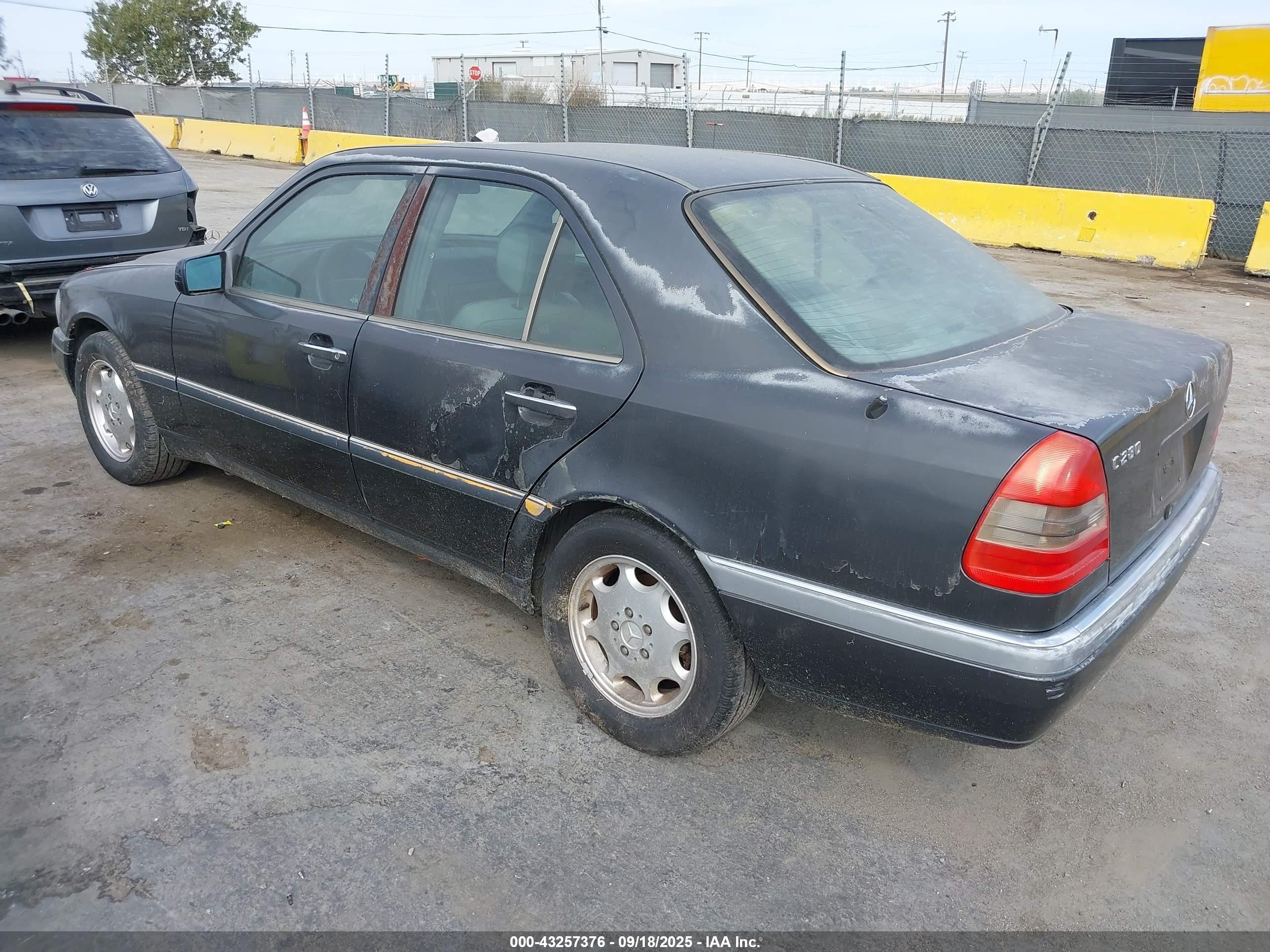1994 Mercedes-benz C 280 Gray vin: WDBHA28E8RF026270