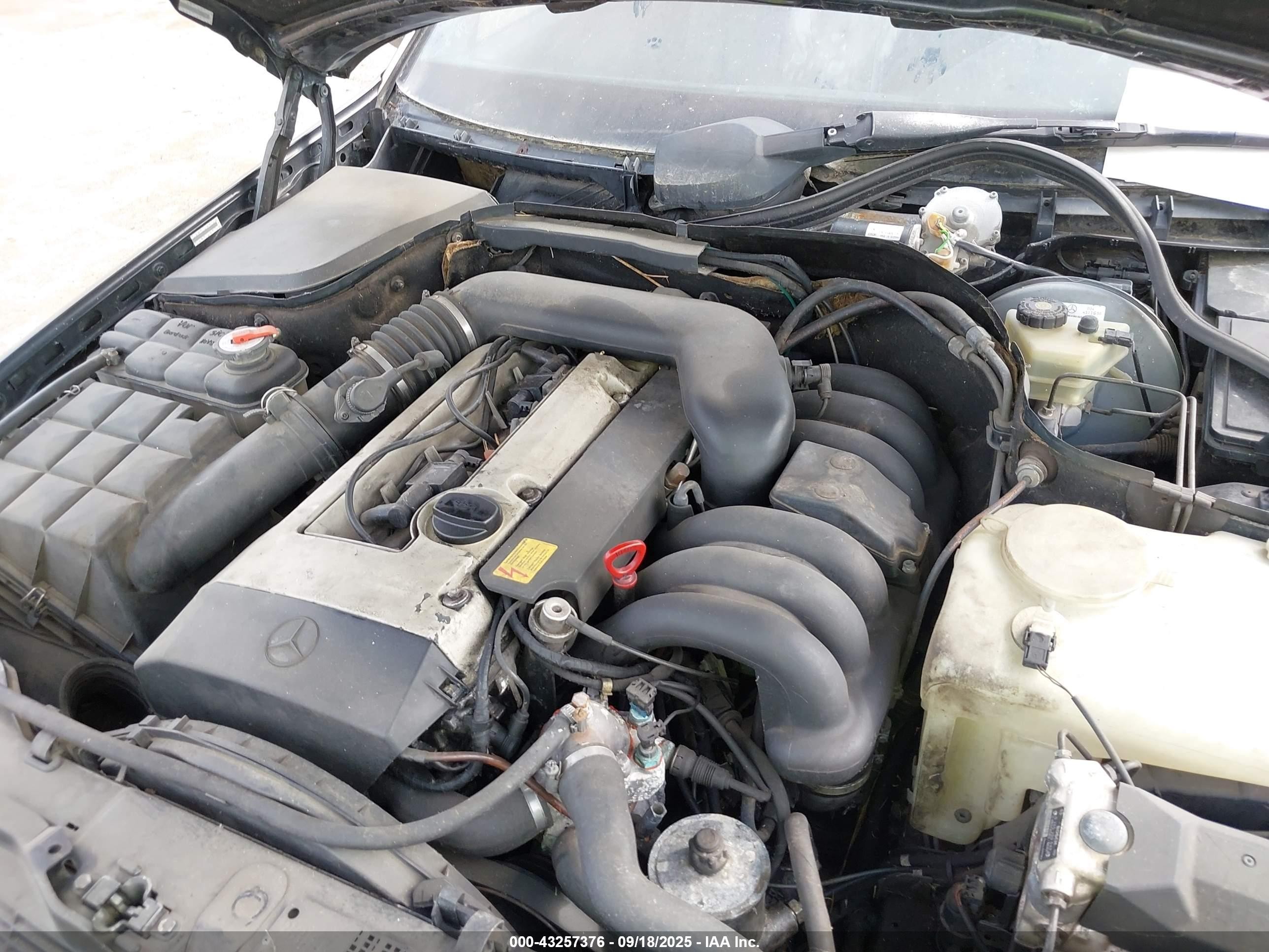 1994 Mercedes-benz C 280 Gray vin: WDBHA28E8RF026270