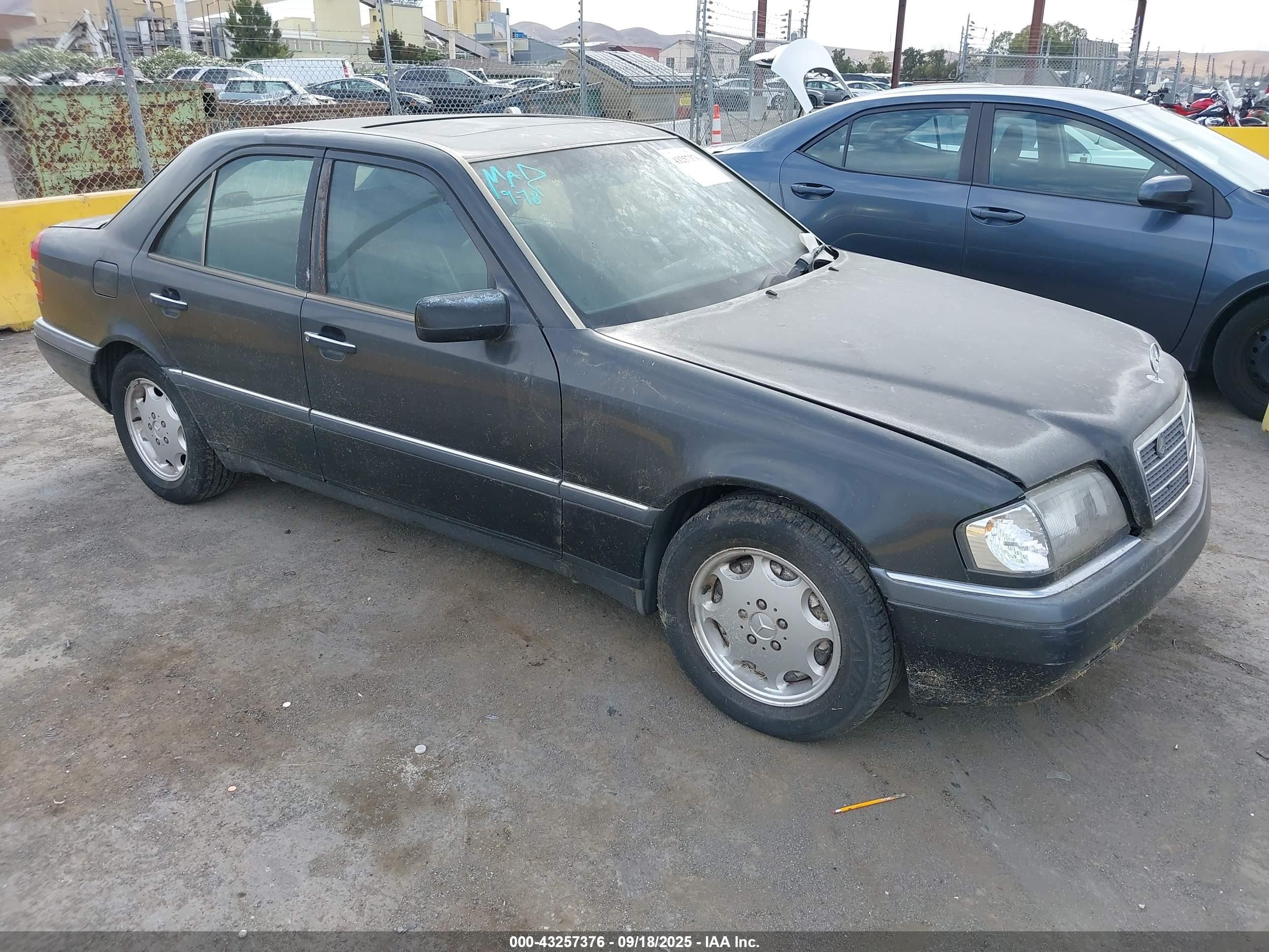 1994 Mercedes-benz C 280 Gray vin: WDBHA28E8RF026270