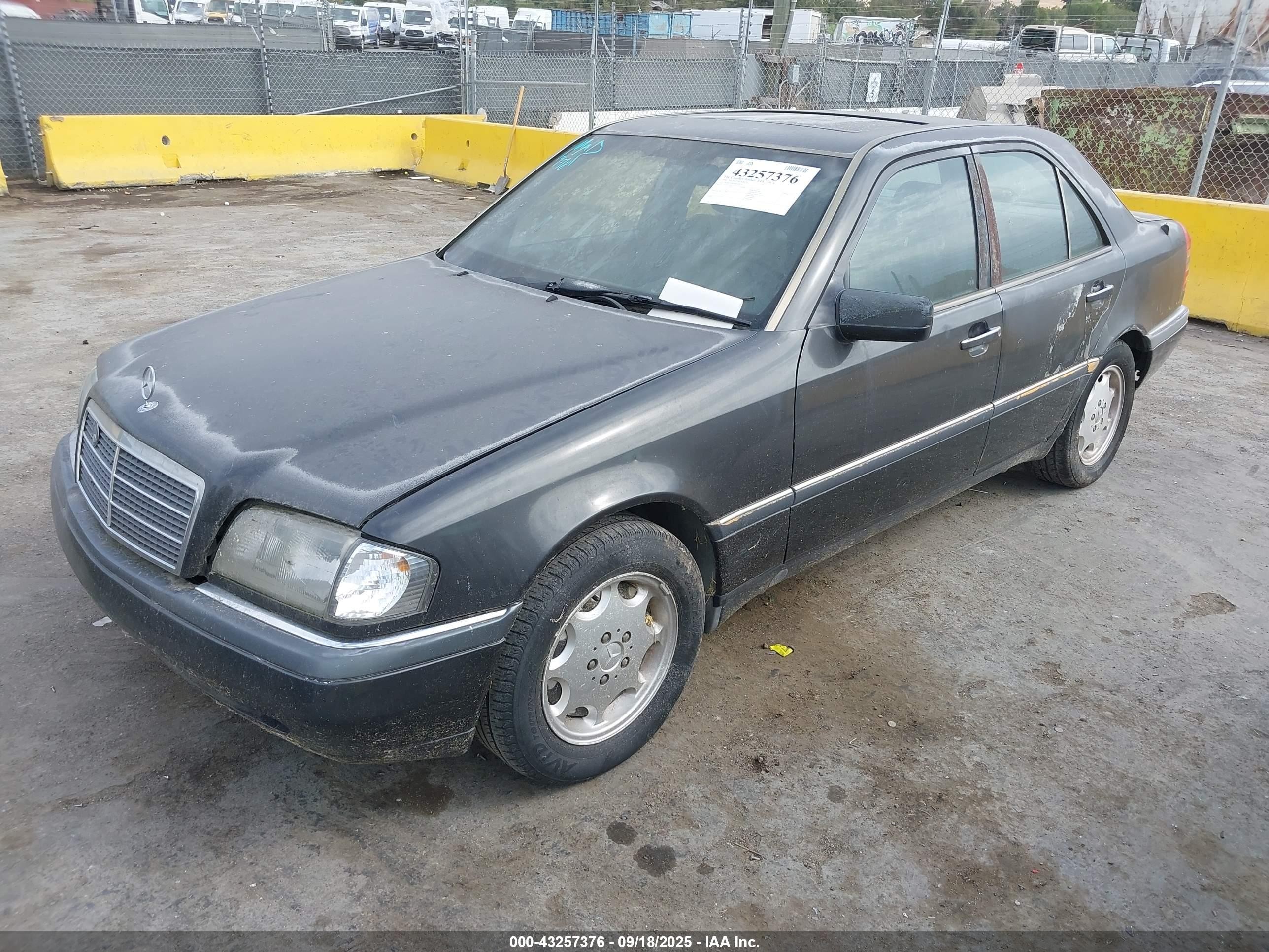 1994 Mercedes-benz C 280 Gray vin: WDBHA28E8RF026270