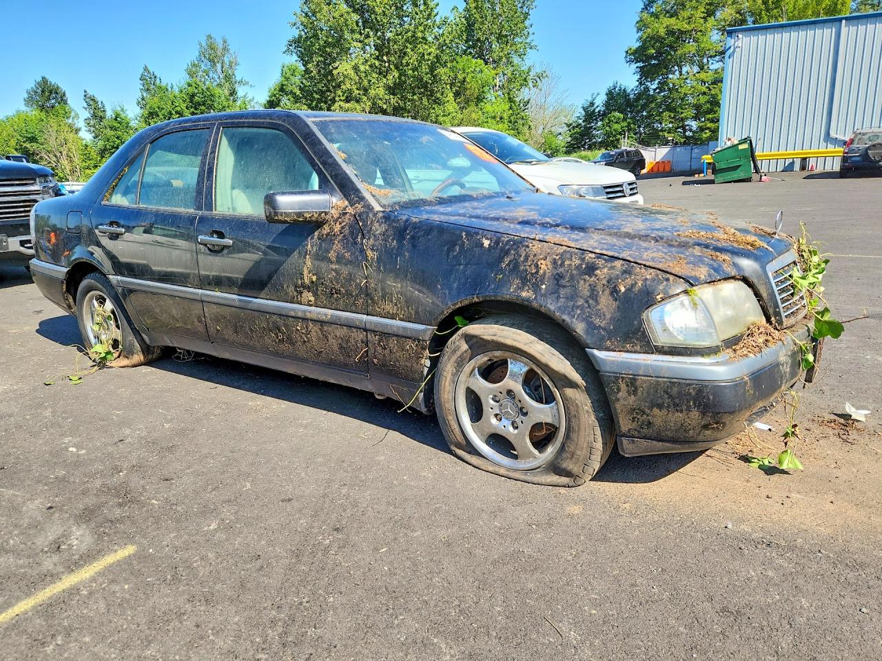1995 Mercedes-benz C 280 Black vin: WDBHA28E8SF256722