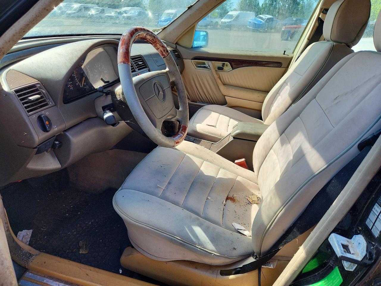 1995 Mercedes-benz C 280 Black vin: WDBHA28E8SF256722