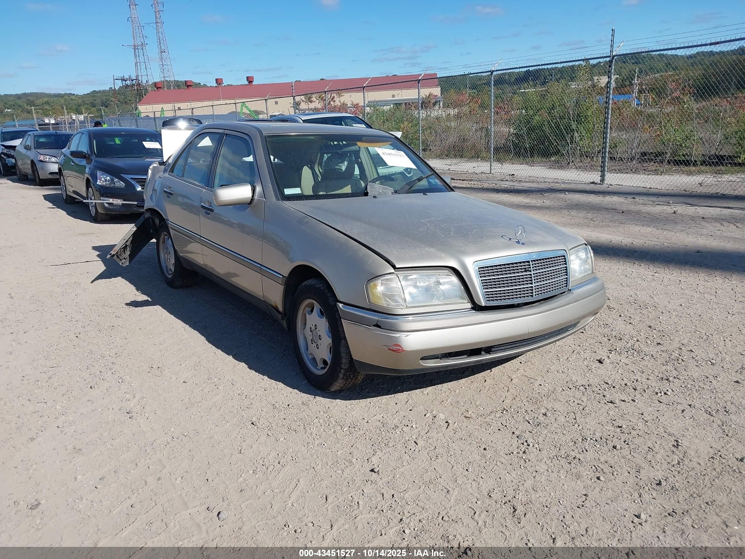 1994 Mercedes-benz C 280 Cream vin: WDBHA28E9RF019120