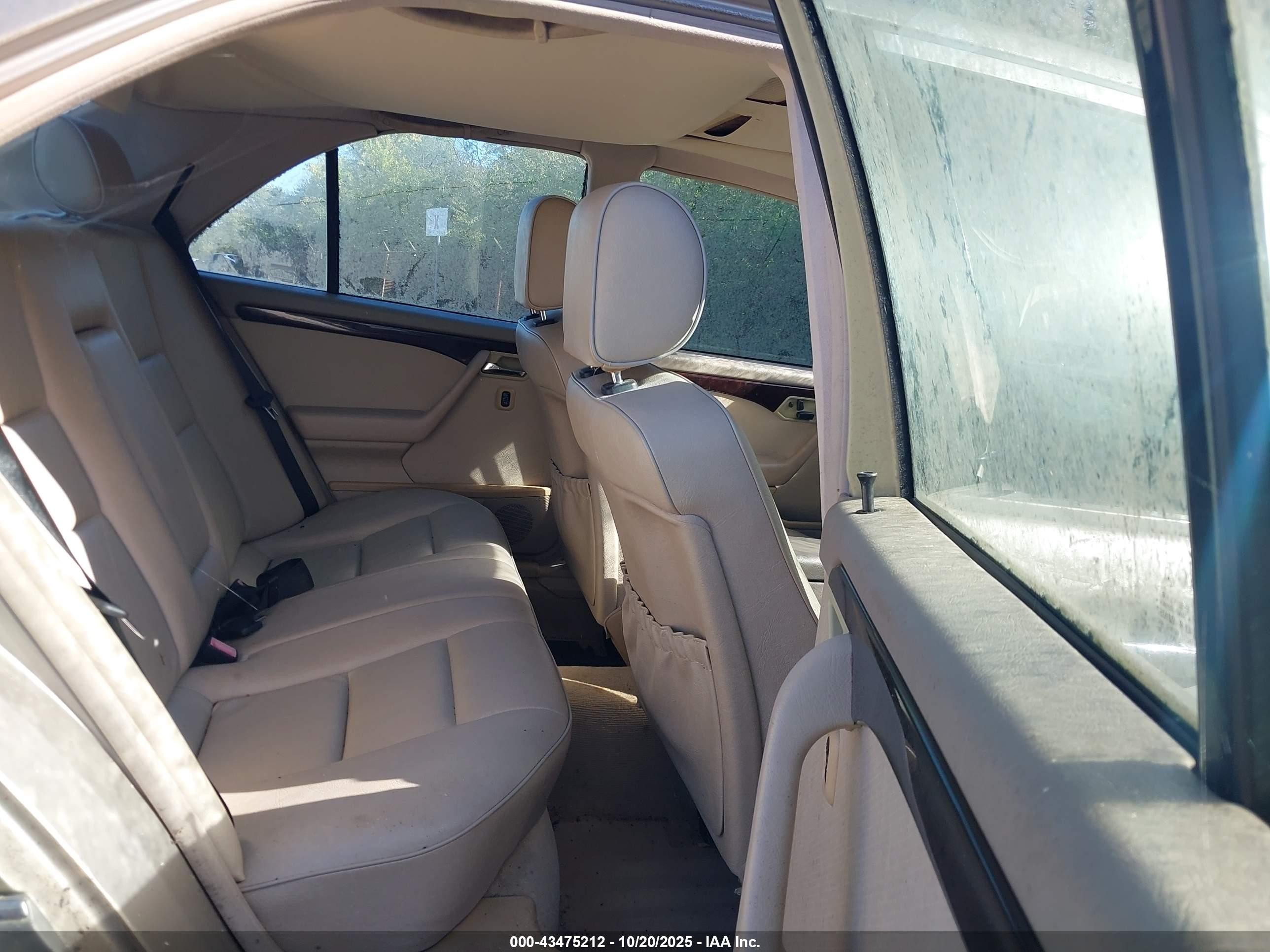 1996 Mercedes-benz C 280 Gold vin: WDBHA28E9TF311776