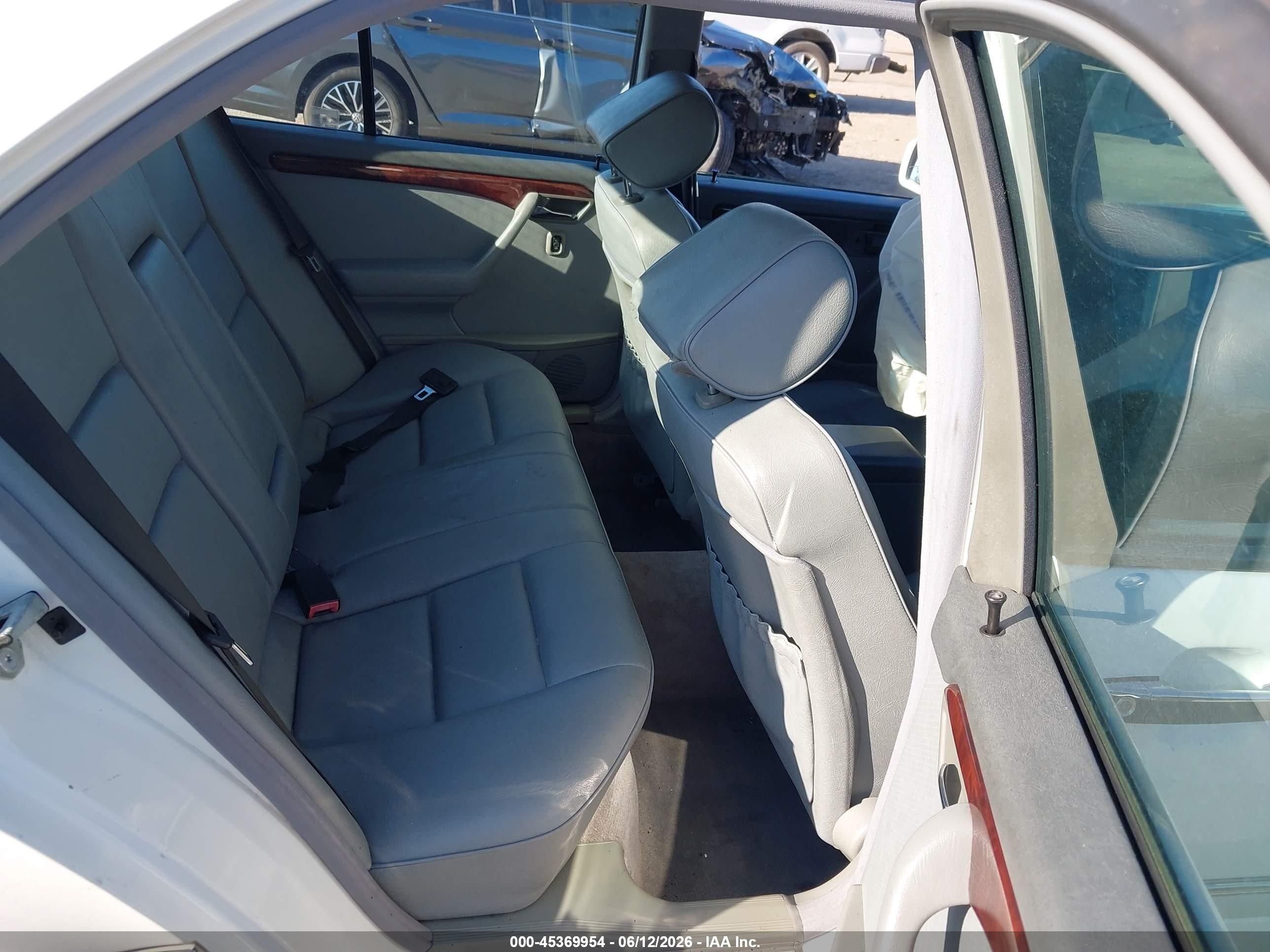 1997 Mercedes-benz C 280   White vin: WDBHA28E9VA510567